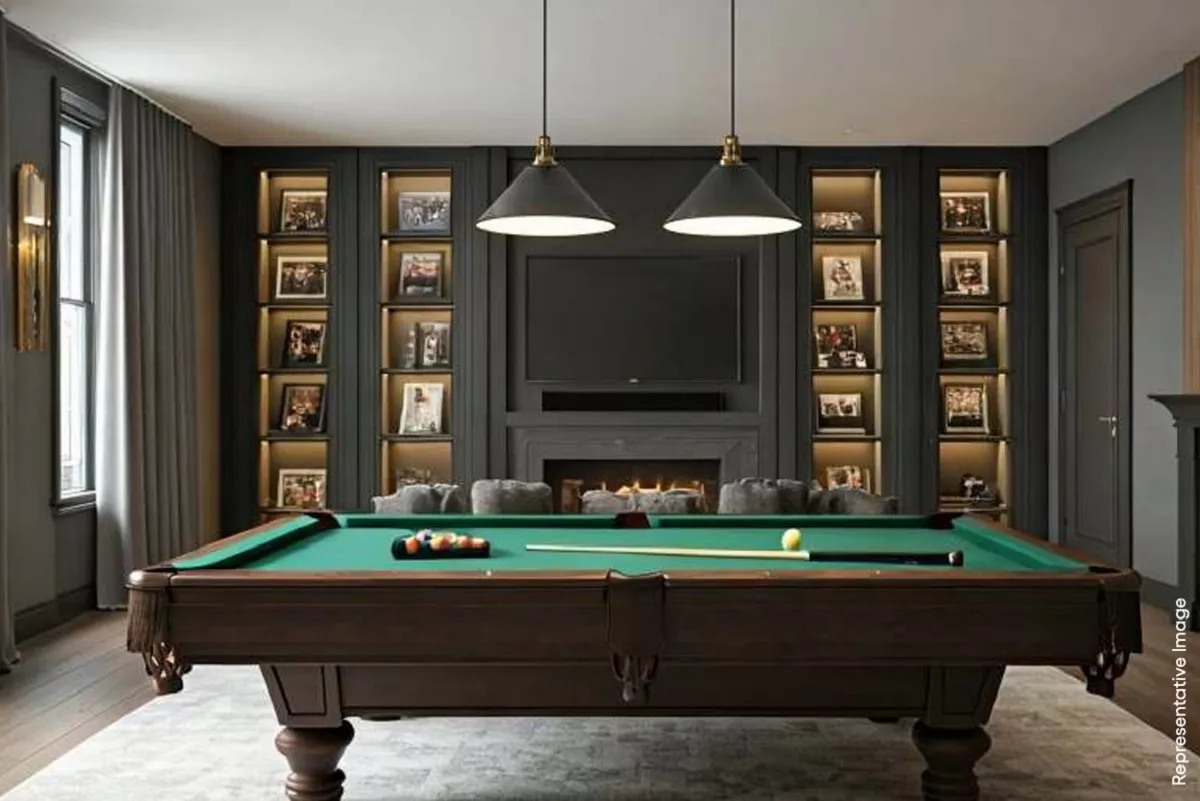   Billiards room at Satya Levante Residences Sector 104 Gurgaon
