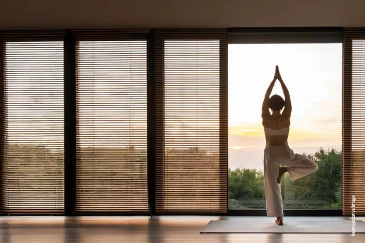   Meditation and yoga space at Satya Levante Residences Gurgaon