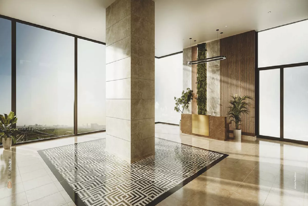  Premium entrance lobby Satya Levante Residences Gurgaon